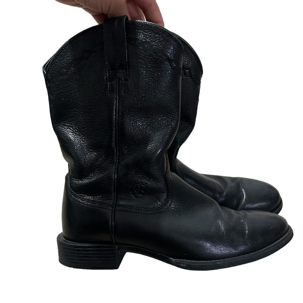 Ariat Heritage Roper Leather Western Cowboy Boots